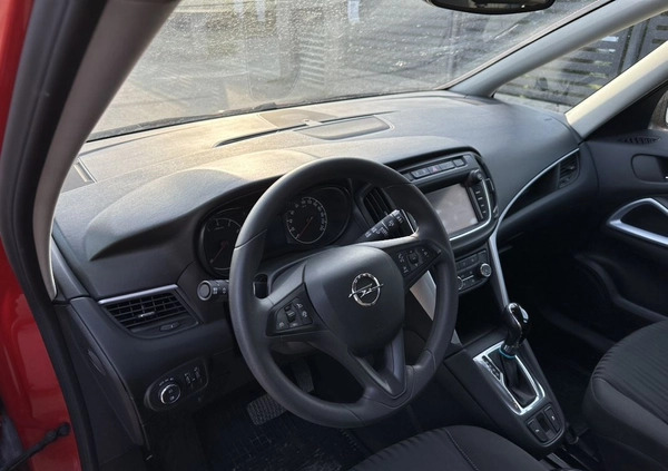 Opel Zafira cena 53800 przebieg: 66400, rok produkcji 2017 z Siedlce małe 704